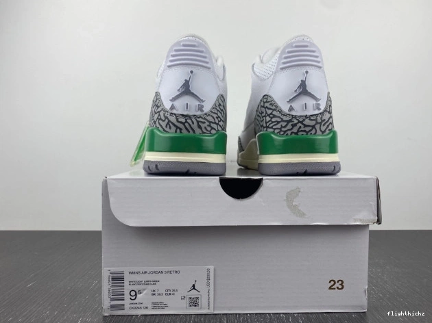 Green Jordan (W) 3 Lucky Retro CK9246-136 1202